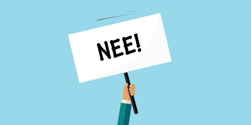 Nee-van-de-bank